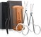 Tecunite 4 Pieces Beard T Scissors Set, Grooming Scissors For Men And Mustache Beard Comb Beard Grooming Trim Scissor Kit With Storage Bag (Style 2)