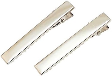 Chenkou Craft 50Pcs Prong Hair Clips Alligator Hair Clip Diy Hair Jewelry Craft 2 1/8" (55Mm) Hairclips