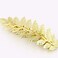 Trendy Jewels Boutique Gold Toga Party Greek Goddess Gold Leaves Hair Barrettes (Gold Leaf Hair Clips)