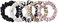 Slip Pure Mulberry 22 Momme Silk Midi 5 Scrunchies Hair Tie Multi-Pack Set