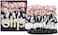 Slip Pure Mulberry 22 Momme Silk Midi 5 Scrunchies Hair Tie Multi-Pack Set