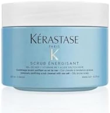 Kerastase Fusio-Scrub Scrub Energisant Intensely Purifying Scrub Cleanser With Sea Salt (Oily Prone Scalp) 500ml/16.9Oz