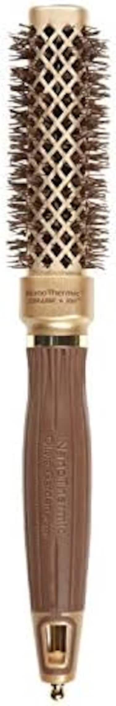 Olivia Garden Nanothermic Ceramic And Ion Shaper Square Small Hair Brush, 1 Count