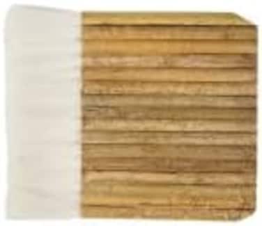 Sheep Hair Short Bamboo Handle Hake Brush, 5-1/2 In
