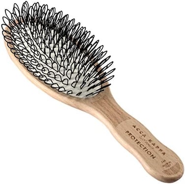 Acca Kappa Protection Beech Wood Looped Nylon Oval Brush