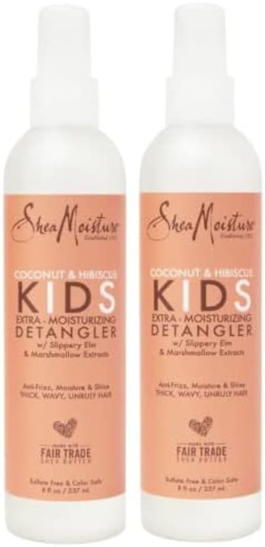 Shea Moisture Hair Detangler Spray For Kids: Formulated With Certified Organic Coconut Oil And Butter, This Detangling Spray Is The Perfect Solution For Managing Your Child&rsquo;S Wild, Unruly Hair.