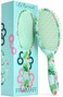 Framar (Green Flowers) - Wet Hair Brush For Curly Hair - Curly Hair Brush, Detangle Brush Hair, Womens Hair Brush Wet, Detangling Brush For Curly Hair Detangler, Wet Hair Brush Detangler, Girls Hai...