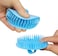 4Pack Hair Scalp Exfoliator Brush Dandruff Cleaning Brush, Flexible Scalp Massager Brush, Shower Scalp Shampoo Brush For Home, Office, Travel And Pets(Flexible Blue/Pink/Orange/Green)