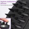 Shampoo Brush Hair Scalp Scrubber Head Massager For Stress Relax Hair Growth, Shower Hair Brush For Women Men Kids, Black
