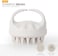 Sndyi Soft Silicone Scalp Massager For Dandruff Removal And Hair Growth - Wet Dry Scalp Exfoliator Brush For Scalp Care - Beige