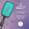 Curl Keeper Flexy Hair Brush, Turquoise - Detangling Hair Brush With Flexible Bristles For Shower Use, Combing Through Curls &amp; Removing Tangles - Lightweight Hair Accessories For All Hair Type