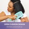Curl Keeper Flexy Hair Brush, Turquoise - Detangling Hair Brush With Flexible Bristles For Shower Use, Combing Through Curls &amp; Removing Tangles - Lightweight Hair Accessories For All Hair Type