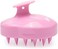Freatech Hair Scalp Massager Shampoo Brush, Scalp Massage Brush For Scalp Care Hair Cleaning Shower, Soft Silicone Comb For Men, Women, Kids And Pets - Pink