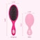 Wet Brush Original Detangler Hair Brush - Pink And Black (Pack Of 2) - Exclusive Ultra-Soft Intelliflex Bristles - Glide Through Tangles With Ease For All Hair Types - For Women, Men, Wet And Dry Hair