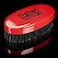 Torino Pro Wave Brushes By Brush King #1000 - - Medium Hard Oval Palm/Military 360 S Red