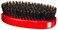 Torino Pro Wave Brushes By Brush King #1000 - - Medium Hard Oval Palm/Military 360 S Red