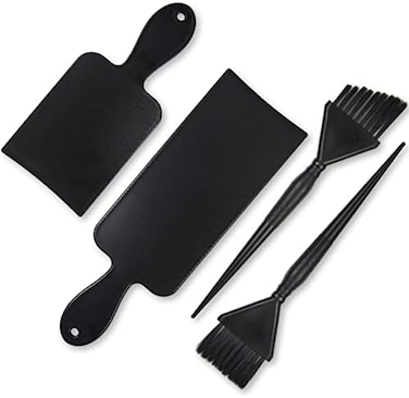Salon Supply Co Balayage Kit - 1 Long And 1 Short Balayage Board, 1 Straight And 1 Angled Hair Dye Brush - Hair Highlighting Kit - Hair Dye Kit - Hairstylist Accessories Brushes