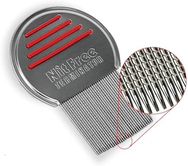 Peine Eliminador De Piojos, Peine Professional De Acero Inoxidable Para Piojos Y Liendres, Ca-Gtc-01,1,1