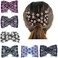أمشاط Ruihfas Casualfashion Magic Ez أمشاط مزدوجة قابلة للتمدد، شعر سميك ورقيق، إكسسوار للشعر لتسريحات الشعر الشائعة، عبوة من 6 قطع