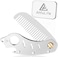 Ahfulife Metal Folding Beard Comb For Men, Moustache Pocket Foldable Comb With Bottle Opener Fits In Keychain, Stainless Steel Hair Beard Mustache Care Comb - Presented In Gift Box