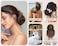 Qunlinta Messy Bun Hair Piece Hair Bun Thick Updo Scrunchies Hair Extensions Ponytail Hair Pieces For Women Girls Light Auburn