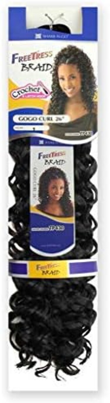Freetress Braids Shake N Go Bulk Braiding Hair - Gogo Curl
