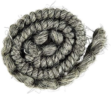 جديلة شعر كريب من ميهرون مقاس 12 بوصة (رمادي متوسط)