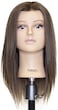 Hair Art Emma: [100% European Mannequin] - Medium Brown