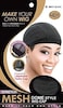 Qfitt (12 Pack) - Mesh Dome Style Wig Cap 5011