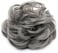 Benehair Messy Bun Hair Piece - 2 Pieces - Grey