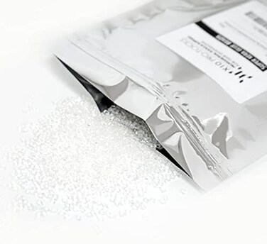 The Hair Shop Super Kera Glue Beads - 50G Of Clear Transparent Real Keratin Glue Granules / Pellets / Beads For Hot Fusion Extension Tip Bonding / Rebonding