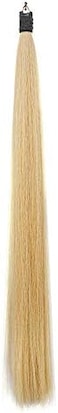 Horse Tail Extensions With Braided Horsehair Loop, Blunt Cut Bottom, 28-30 Inches Long And 3/8 Lb Weight
