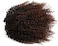 Short Afro Kinky Curly Ponytail Hair Piece For African American Ponytail Extension Synthetic Afro Kinky Curly Ponytail For Women (Mix Dark Brown(1B/33))
