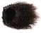 Short Afro Kinky Curly Ponytail Hair Piece For African American Ponytail Extension Synthetic Afro Kinky Curly Ponytail For Women (Mix Dark Brown(1B/33))
