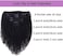Liwihas Curly Clip In Extension Human Hair 3C 4A Kinky Curly Clip Ins Full Head For Black Women Brazilian Remy Human Hair Natural Color 8Pcs With18Clips 120G/Set (14 Inch, Curly Wave)