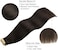 Tape In Hair Extensions Human Hair, 20Pcs 50G 18 Inch Dark Brown Remy Hair Extensions For Women Tape Ins Straight Extensiones De Cabello Humano Skin Weft
