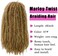 Marley Hair Twist Braiding Hair 18 Inch 1 Pack Long Afro Kinky Twist Crochet Hair Marley Twist For Butterfly Locs Crochet Hair(27#)