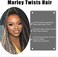 Marley Hair Twist Braiding Hair 18 Inch 1 Pack Long Afro Kinky Twist Crochet Hair Marley Twist For Butterfly Locs Crochet Hair(27#)