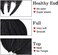 1Pack Marley Hair Braiding Hair For Twists 8Inch Short Afro Twist Crochet Braids Synthetic Fiber Hair Extensions For Women(1B#)
