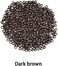 200 Pcs 2.5Mm Copper Nano Rings Micro Links Rings Hair Beads For Hair Extensions Feather Extension (Dark Brown)