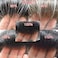 N.L.W. Human Hair Toupee For Men, European Human Hair Pieces For Men With 10" X 8" Super Thin French Lace,#1B Off Black