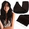 Fshine Brown Tape In Hair Extensions Human Hair Dark Brown Hair Extensions 24Inch Hair Extensions Real Human Hair Tape Ins Seamless Glue In Hair Extensions 20 Pieces 50 Gram