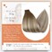Full Shine 18" Real Hair Tape In Extensions Color #3 Fading To #8 Highlighted #22 Medium Blonde 20 Pieces Per Pack Balayage Seamless Tape Hair Extensions Remy Human Hair 50 Grams Per Pack