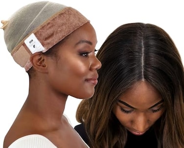 مجموعة ميلانو ويغريب، شريط قبضة مريح أصلي، شريط شعر مستعار قابل للتعديل من أجل شعر مستعار بدون لاصق خالٍ من التوتر