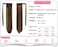 Seikea Clip In Ponytail Extension Wrap Around Long Straight Hair Extension 28 Inch Synthetic Hairpiece - Brown/Blonde Mix