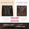 Goo Goo Clip In Hair Extensions Real Human Hair, 14Inch 130G 9Pcs, #4A Chocolate Brown, Remy Human Hair Extensions Clip Ins For Women, Natural Human Hair