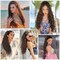 26 Inch Long Black Drawstring Ponytail Extension For Women Synthetic Long Curly Wavy Clip In Ponytail Hair Extensions For Daily Party Use (26 Inch, Black)