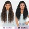 26 Inch Long Black Drawstring Ponytail Extension For Women Synthetic Long Curly Wavy Clip In Ponytail Hair Extensions For Daily Party Use (26 Inch, Black)