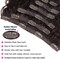 Bhf 26 Inch Curly Clip In Hair Extension, 140G Double Weft Full Head Heat Resistance Synthetic Hair Extension For Women 7Pieces (#4-Curly)