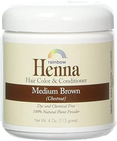 Rainbow Research Henna Hair Color And Conditioner, Persian Brown Chestnut, 4 Ounce (Hen40004)